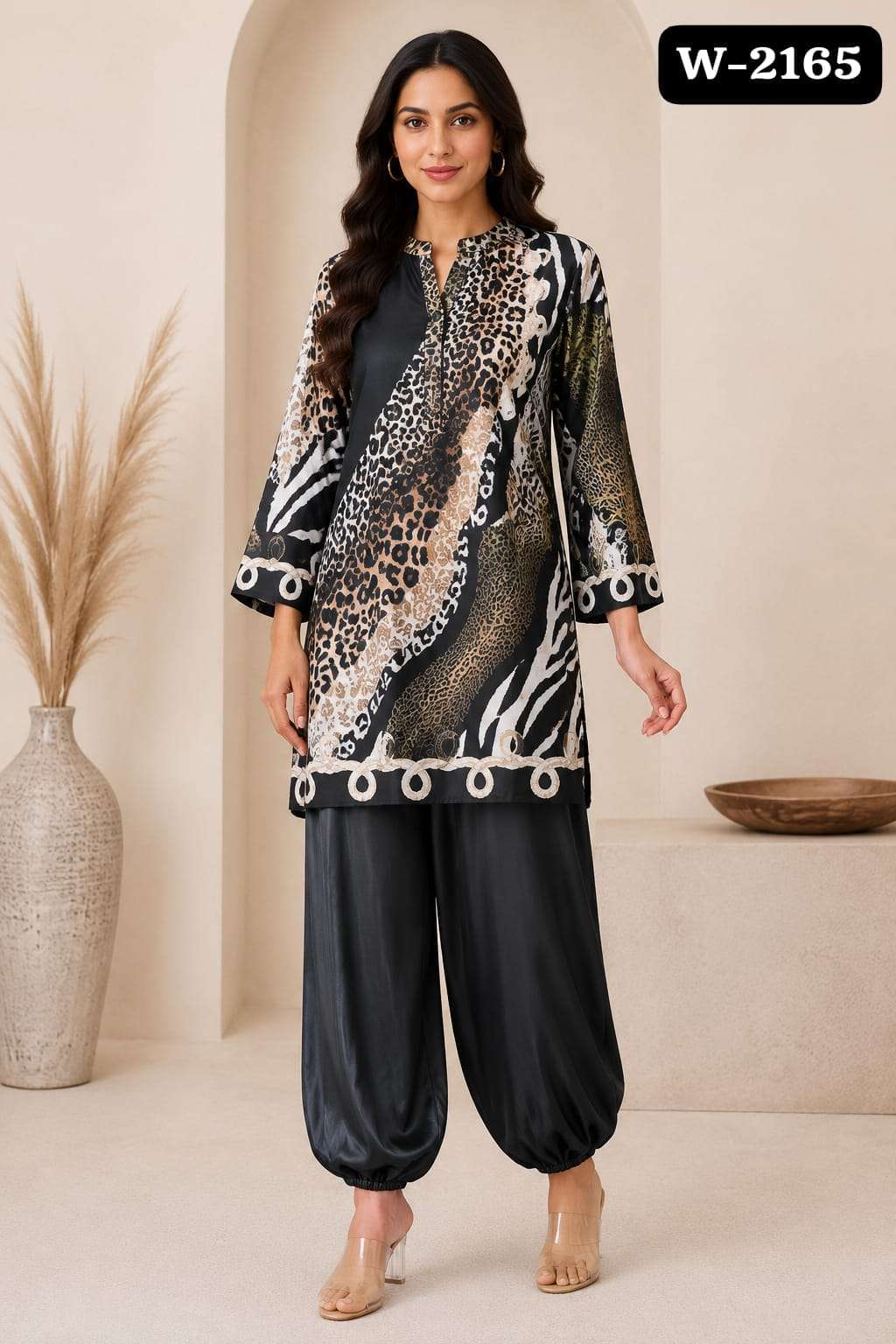 W 2165 BOUTIQUE INDO WESTERN BLACK CORD SET KURTI PATIYALA PANT BUY W 2165 BOUTIQUE INDO WESTERN BLACK CORD SET KURTI PATIYALA PANT BUY