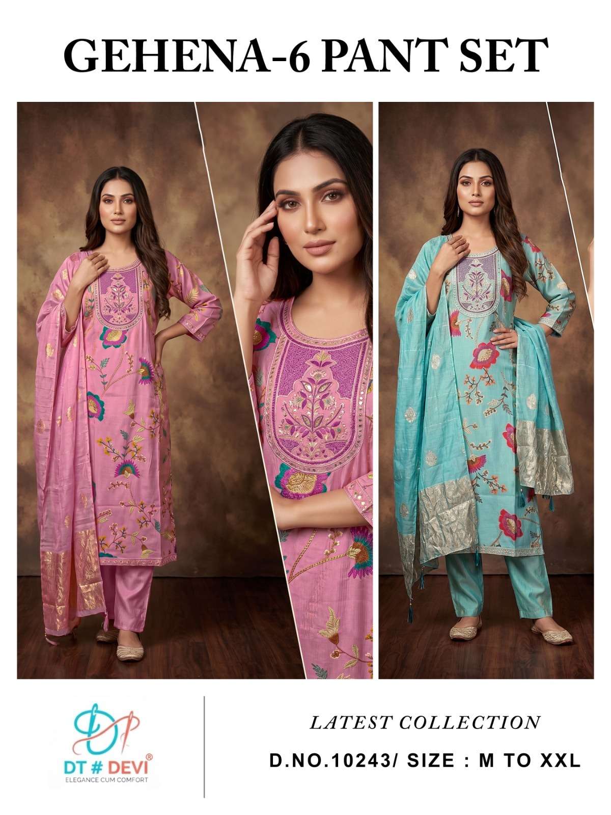 GEHENA VOL 6 PANT SET 10243 BERLIN SILK PRINT SALWAR KAMEEZ FUNCTION TRADITIONAL CLOTHING GEHENA VOL 6 PANT SET 10243 BERLIN SILK PRINT SALWAR KAMEEZ FUNCTION TRADITIONAL CLOTHING
