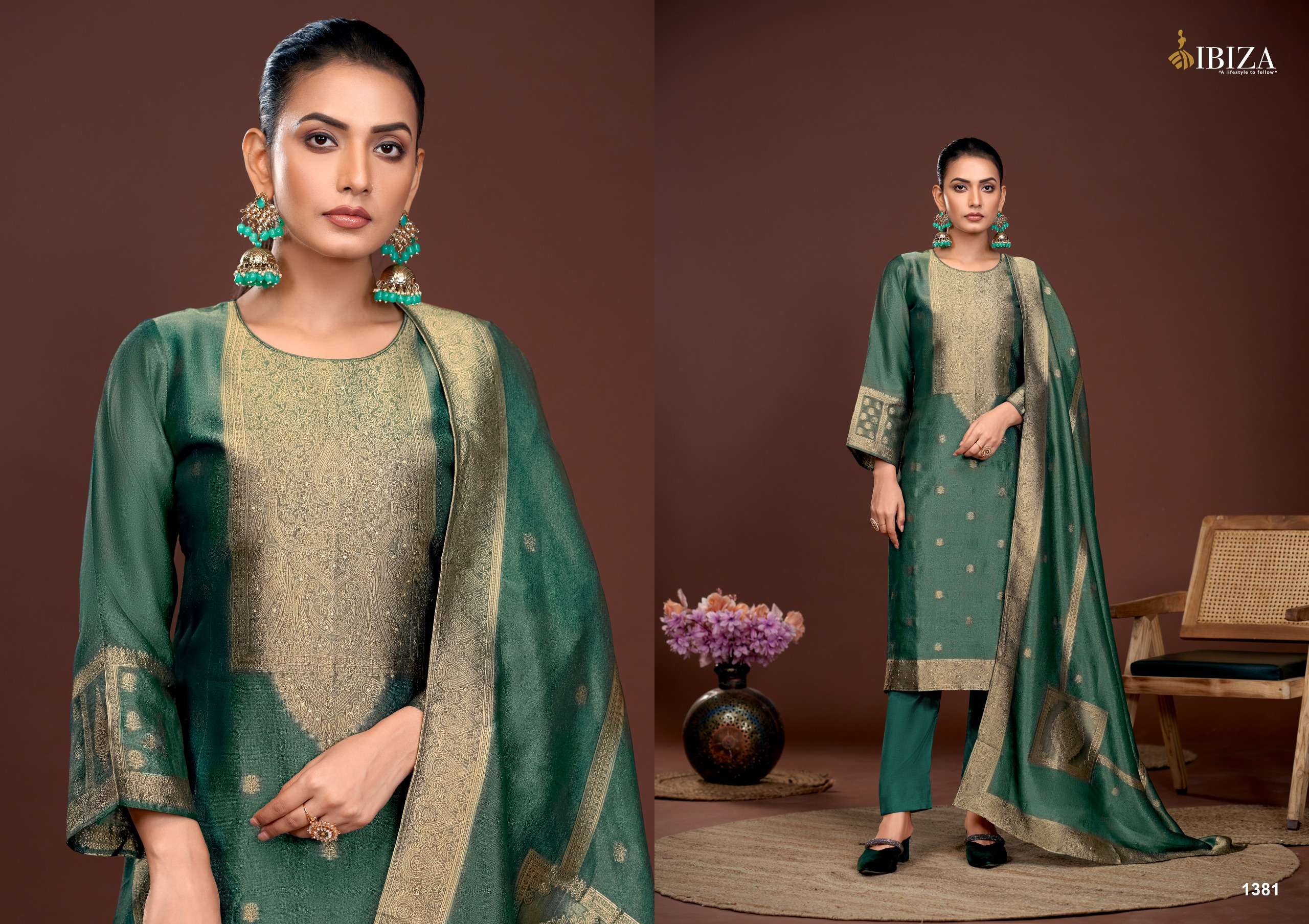 IBIZA LIFESTYLE PARTHI PURE AND SOFT BANGLORY SILK FABRIC SALWAR KAMEEZ WHOLESALE IN SURAT IBIZA LIFESTYLE PARTHI PURE AND SOFT BANGLORY SILK FABRIC SALWAR KAMEEZ WHOLESALE IN SURAT