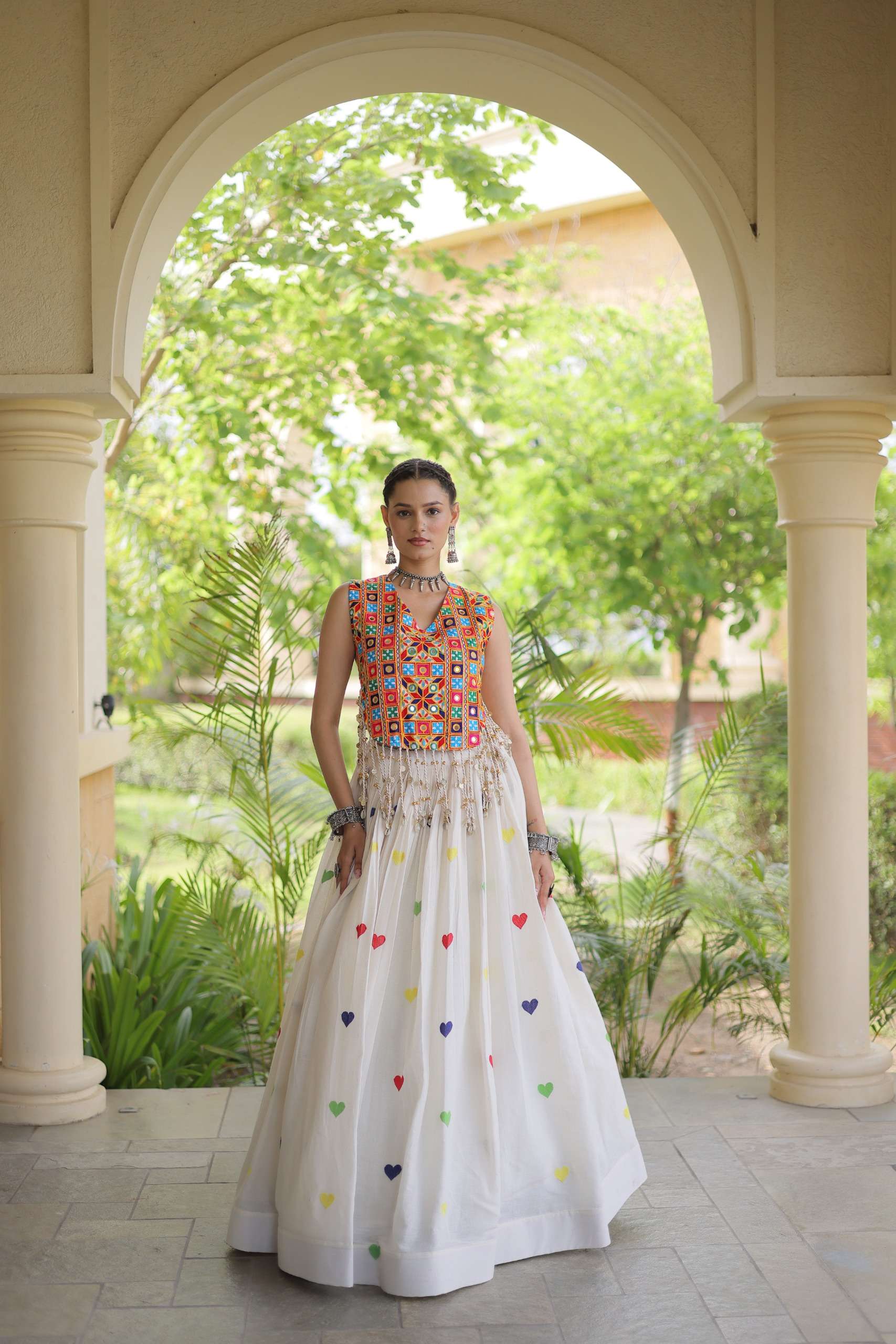 NAVRATRI FESTIVE VIBE WITH THIS NEW COLLECTION COTTON LEHENGA CHOLI WHOLESALE IN SURAT 7181 NAVRATRI FESTIVE VIBE WITH THIS NEW COLLECTION COTTON LEHENGA CHOLI WHOLESALE IN SURAT 7181