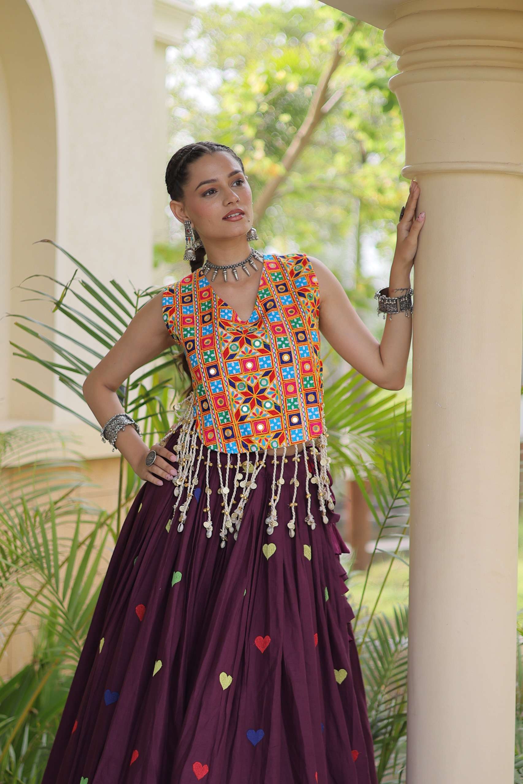 NAVRATRI FESTIVE VIBE WITH THIS NEW COLLECTION COTTON LEHENGA CHOLI WHOLESALE IN SURAT 7181 NAVRATRI FESTIVE VIBE WITH THIS NEW COLLECTION COTTON LEHENGA CHOLI WHOLESALE IN SURAT 7181