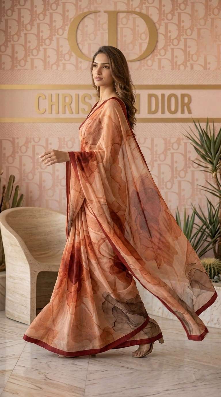 RajMata series Ruby Crepe super Soft italian crepe with fancy digital prints on saree wholesale in surat RajMata series Ruby Crepe super Soft italian crepe with fancy digital prints on saree wholesale in surat