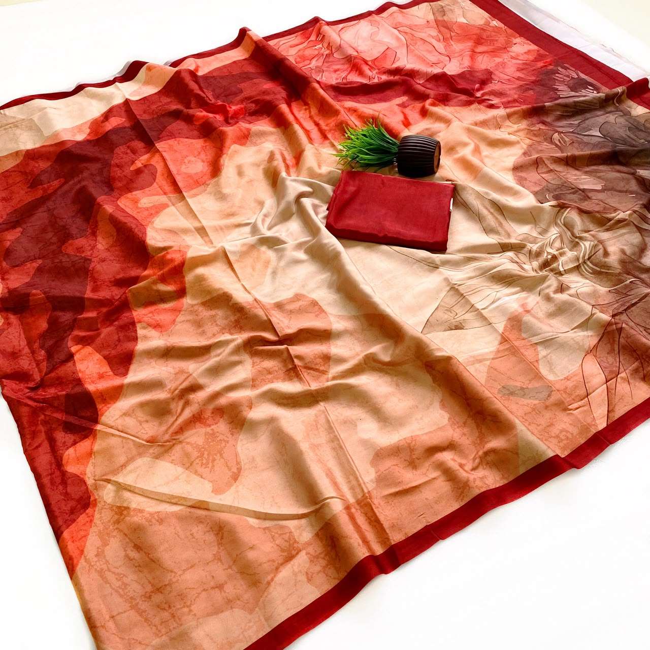 RajMata series Ruby Crepe super Soft italian crepe with fancy digital prints on saree wholesale in surat RajMata series Ruby Crepe super Soft italian crepe with fancy digital prints on saree wholesale in surat