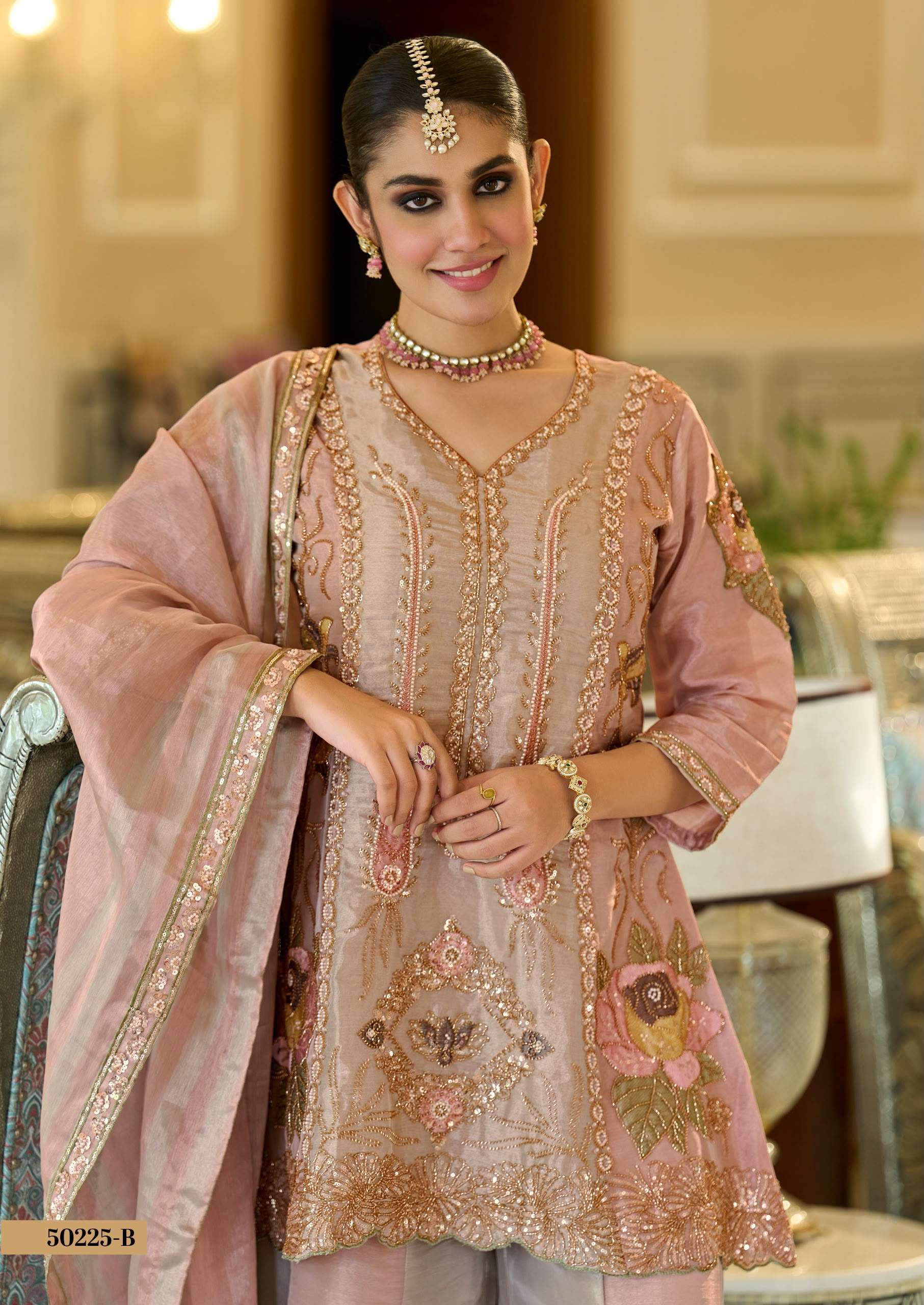 50225 VISCOSE KANJIVARAM WITH BEATS WORK PALAZZO 3 PIECE SUIT FOR FESTIVAL INDIA STORE 50225 VISCOSE KANJIVARAM WITH BEATS WORK PALAZZO 3 PIECE SUIT FOR FESTIVAL INDIA STORE
