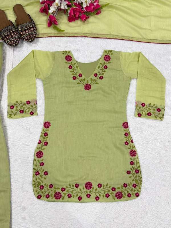 CHANDERI COTTON MULTI NEEDLE WORK FARSHI SALWAR SUIT FESTIVAL WEAR INDIA IN US MD 3019 CHANDERI COTTON MULTI NEEDLE WORK FARSHI SALWAR SUIT FESTIVAL WEAR INDIA IN US MD 3019