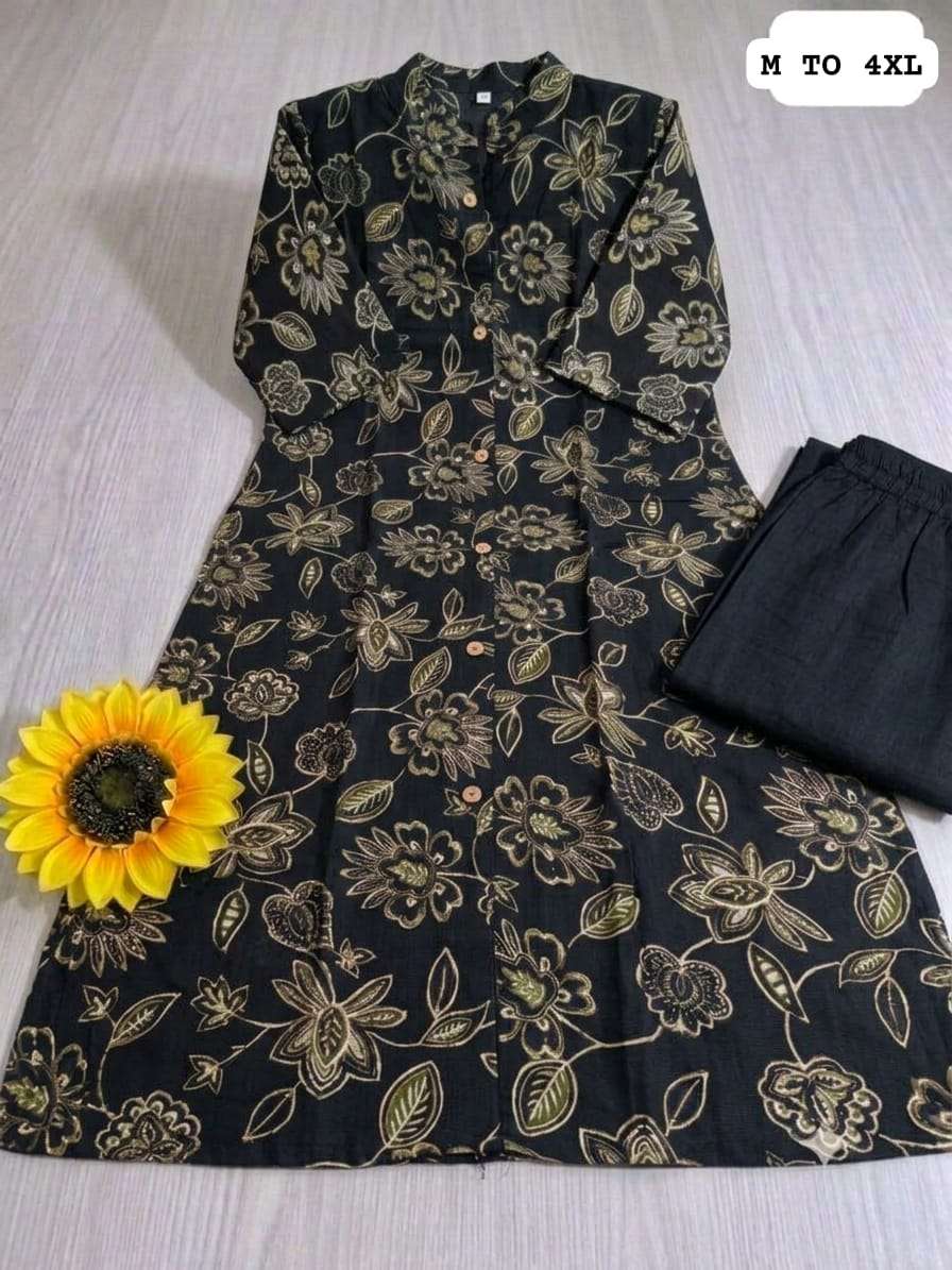 DESIGNER CORD SET IN ALINE PATTERN SUMMER COTTON 2 PIECE TREND INDIAN