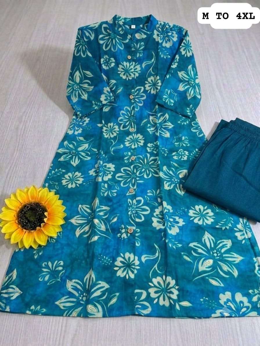 DESIGNER CORD SET IN ALINE PATTERN SUMMER COTTON 2 PIECE TREND INDIAN