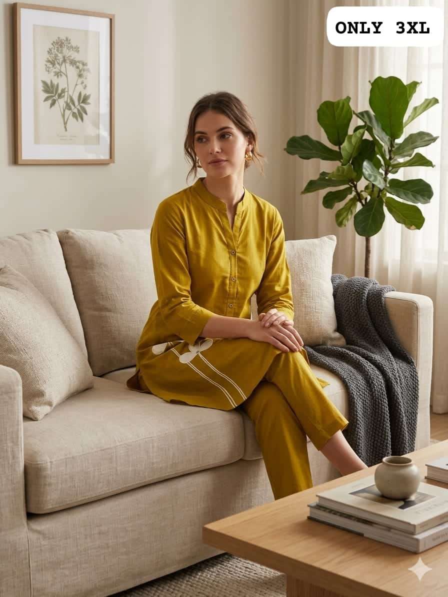 KHADI COTTON 2 PIECE CORD SET CASUAL WEAR OFFICE TRAVEL INDIA RANG KHADI COTTON 2 PIECE CORD SET CASUAL WEAR OFFICE TRAVEL INDIA RANG