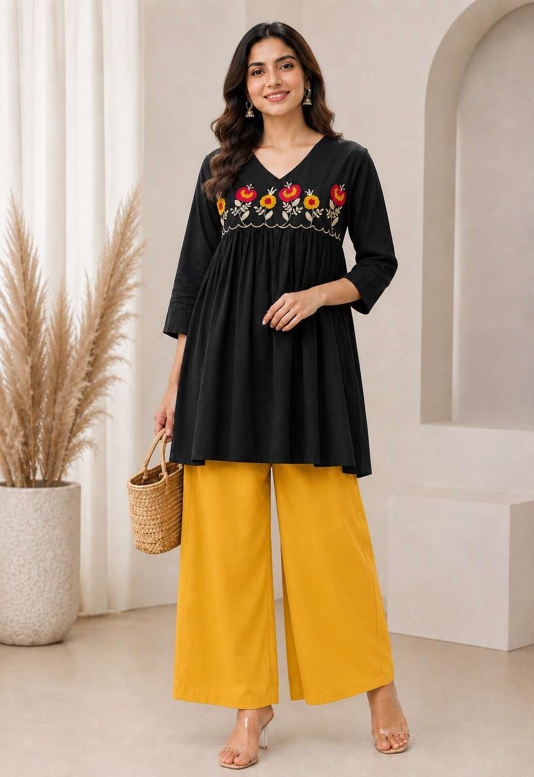 OFFICE WEAR CLASSIC RAYON KURTI PANT SET DAILY FASHION DEALER RANG OFFICE WEAR CLASSIC RAYON KURTI PANT SET DAILY FASHION DEALER RANG