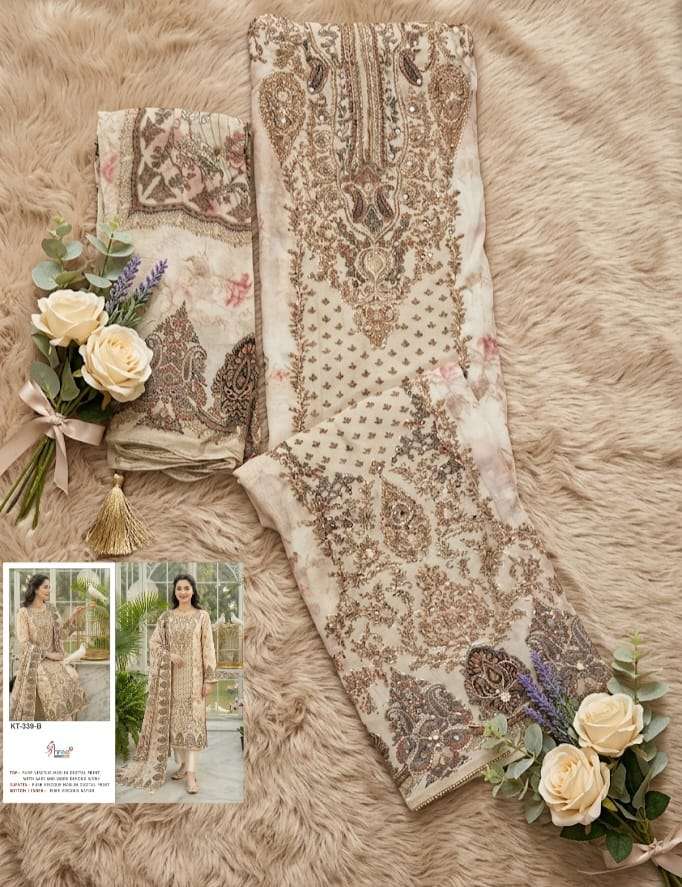 SHREE FABS KT 339 VISCOSE MUSLIN AARI WORK BLACK AND WHITE SALWAR SUIT WHOLESALE SHREE FABS KT 339 VISCOSE MUSLIN AARI WORK BLACK AND WHITE SALWAR SUIT WHOLESALE