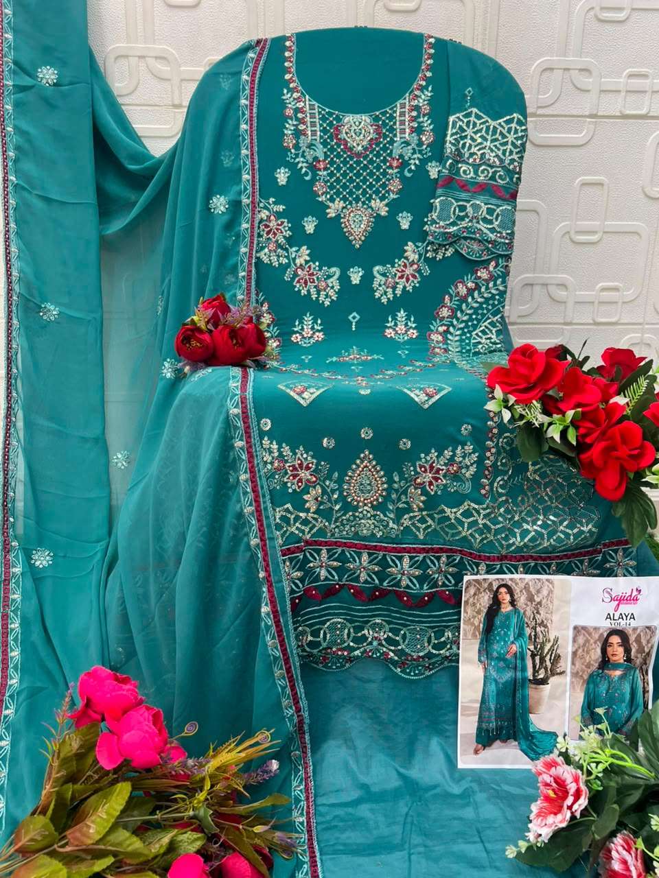 Sajida dress materials, sajida pakistani suits wholesale Sajida dress materials, sajida pakistani suits wholesale