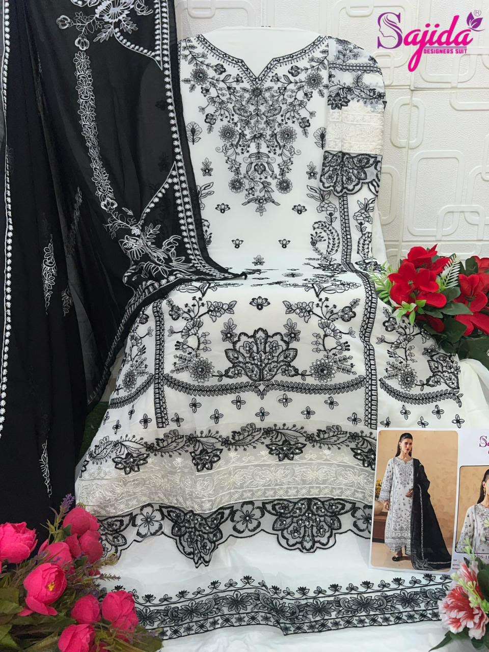 Sajida dress materials, sajida pakistani suits wholesale Sajida dress materials, sajida pakistani suits wholesale