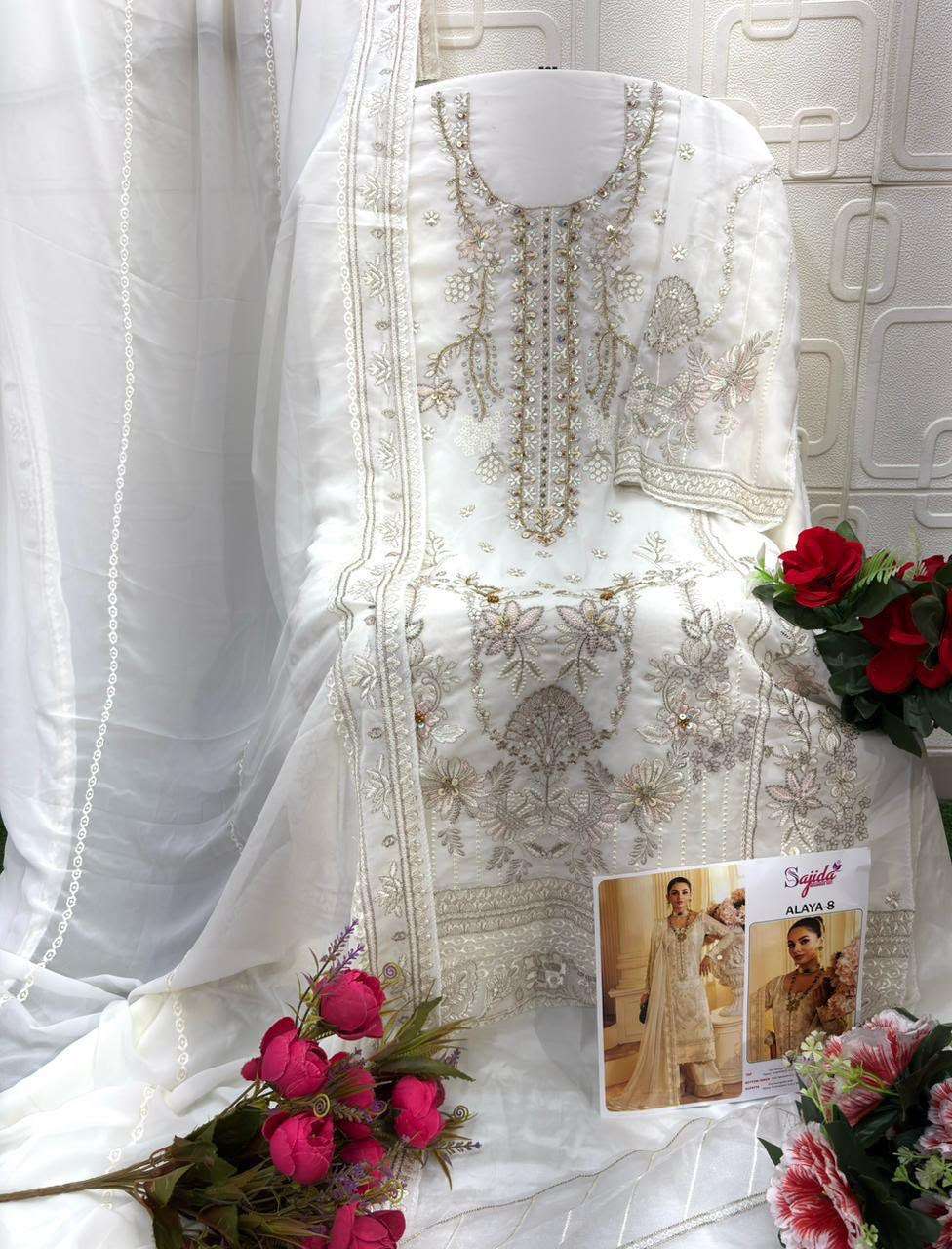 Sajida dress materials, sajida pakistani suits wholesale Sajida dress materials, sajida pakistani suits wholesale