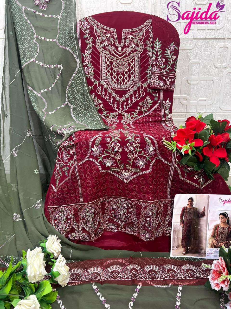 Sajida dress materials, sajida pakistani suits wholesale Sajida dress materials, sajida pakistani suits wholesale