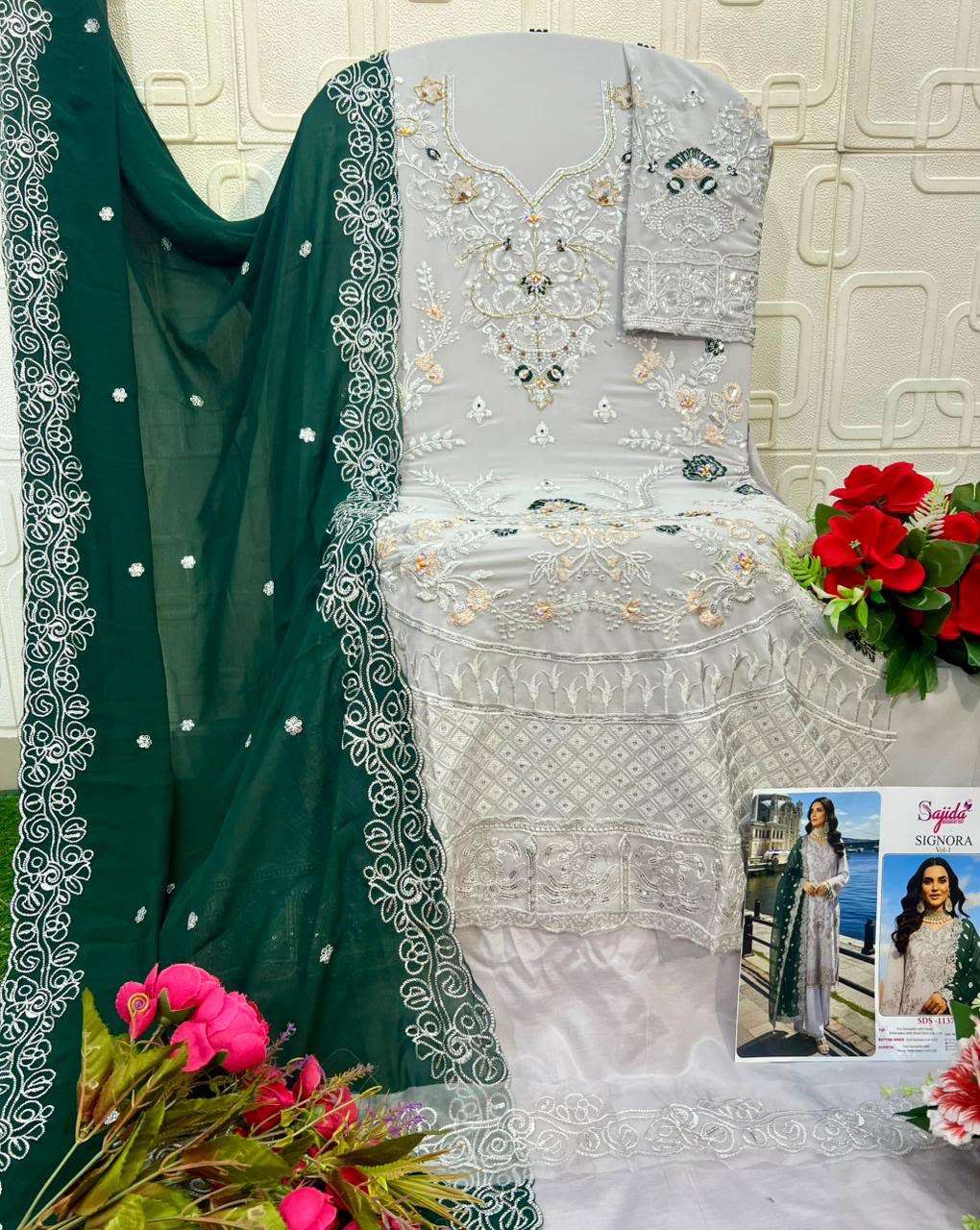 Sajida dress materials, sajida pakistani suits wholesale Sajida dress materials, sajida pakistani suits wholesale