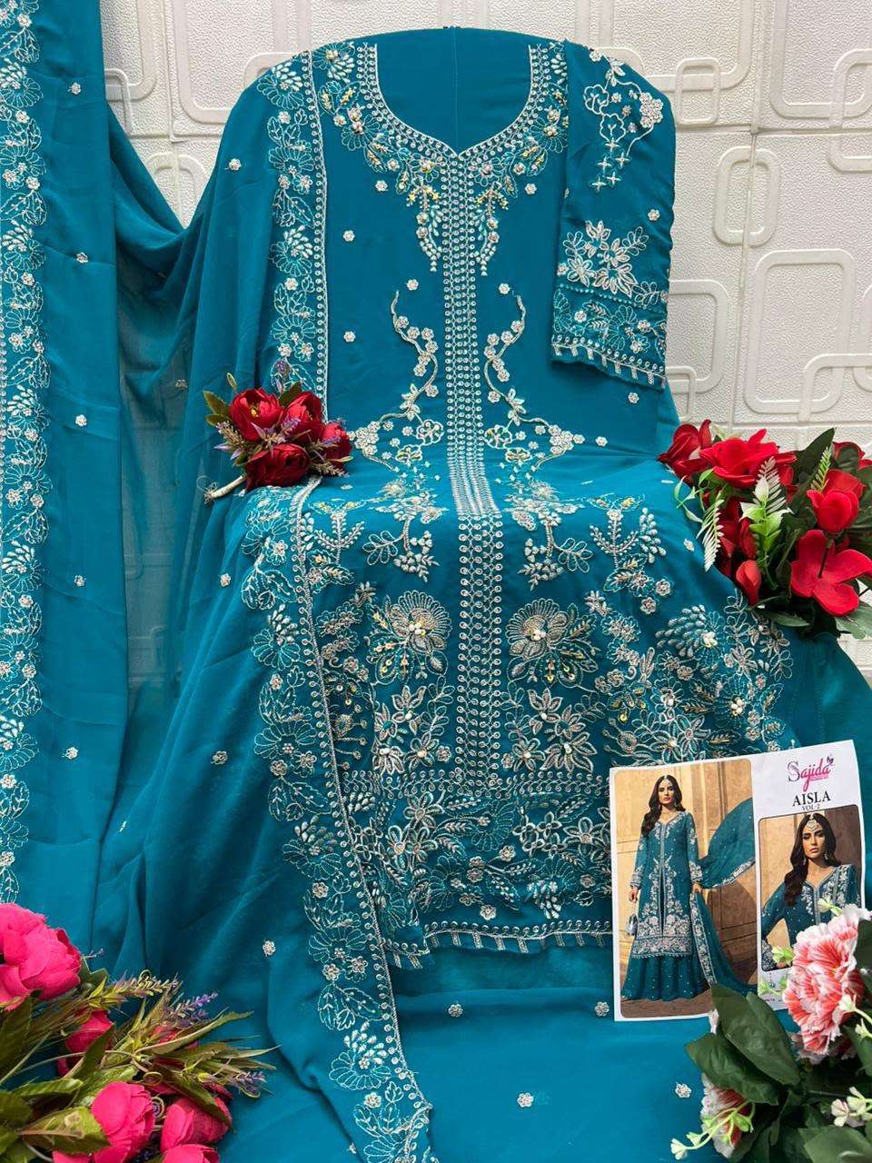 Sajida dress materials, sajida pakistani suits wholesale Sajida dress materials, sajida pakistani suits wholesale