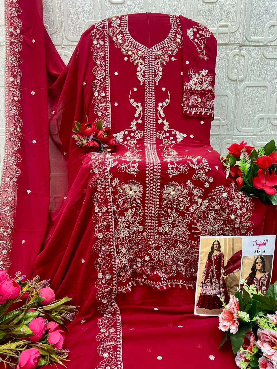 Sajida dress materials, sajida pakistani suits wholesale Sajida dress materials, sajida pakistani suits wholesale