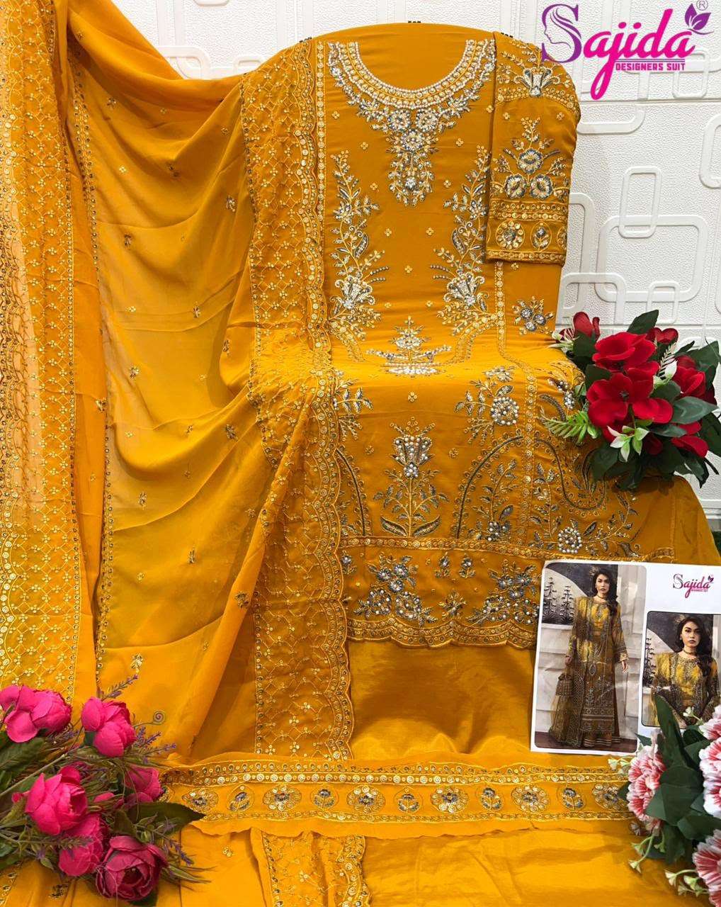 Sajida dress materials, sajida pakistani suits wholesale Sajida dress materials, sajida pakistani suits wholesale
