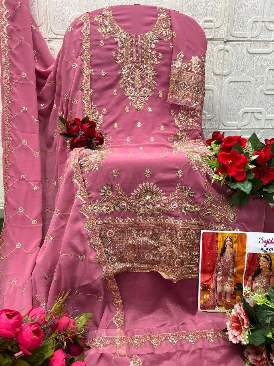 Sajida dress materials, sajida pakistani suits wholesale Sajida dress materials, sajida pakistani suits wholesale