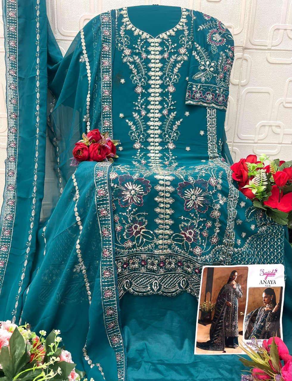 Sajida dress materials, sajida pakistani suits wholesale Sajida dress materials, sajida pakistani suits wholesale