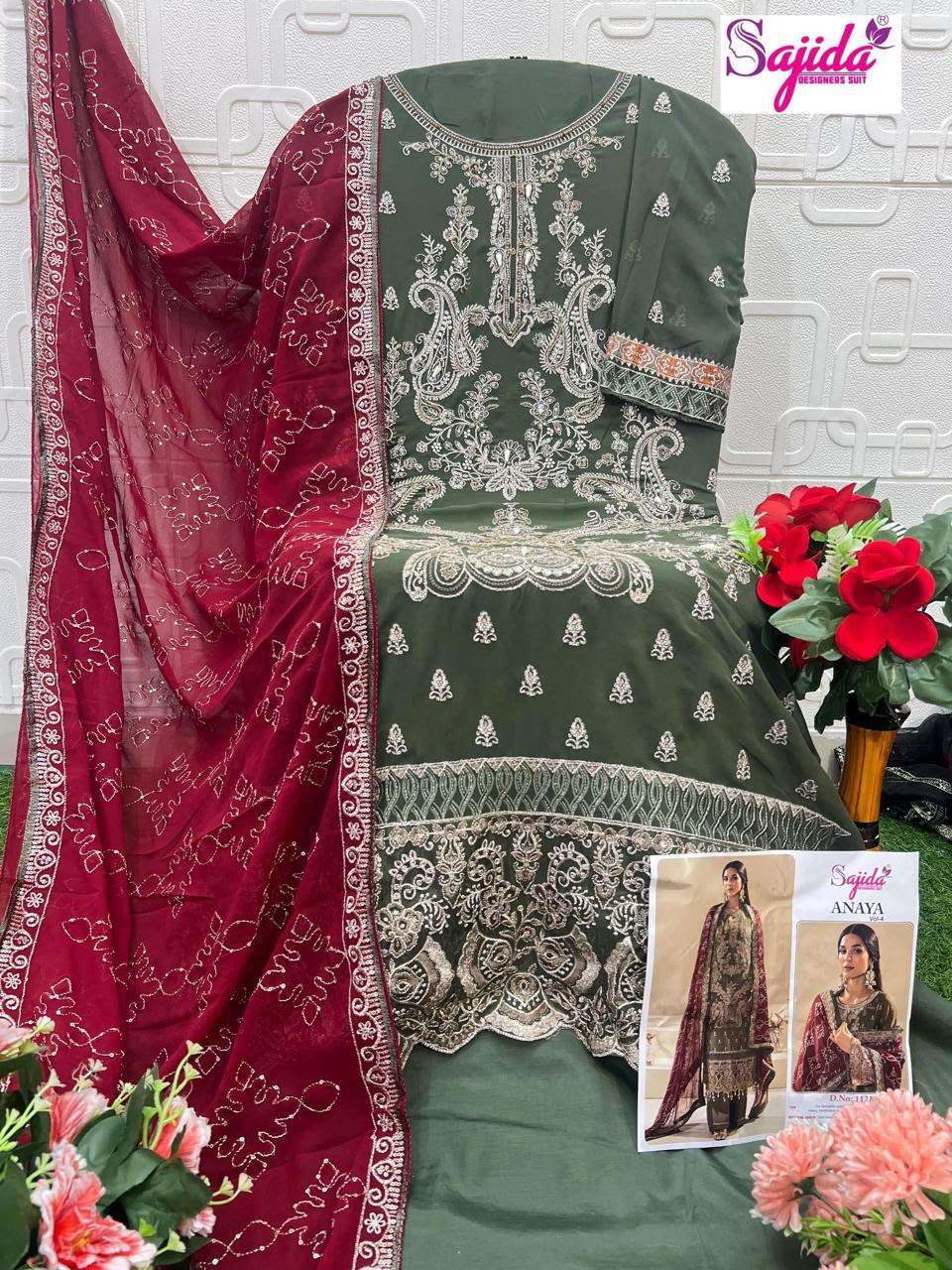 Sajida dress materials, sajida pakistani suits wholesale Sajida dress materials, sajida pakistani suits wholesale
