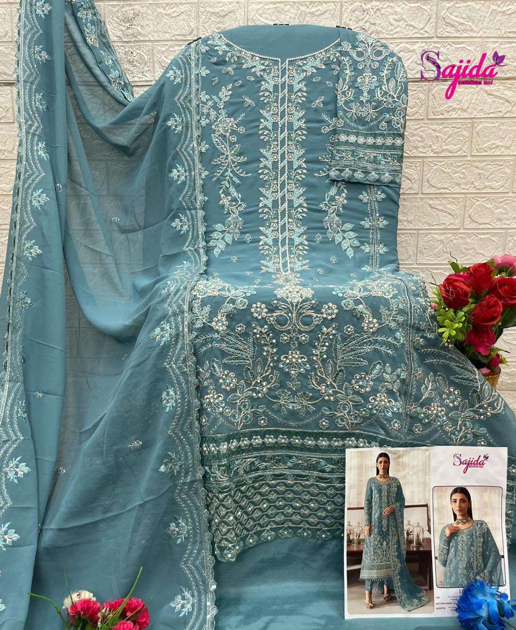 Sajida dress materials, sajida pakistani suits wholesale Sajida dress materials, sajida pakistani suits wholesale