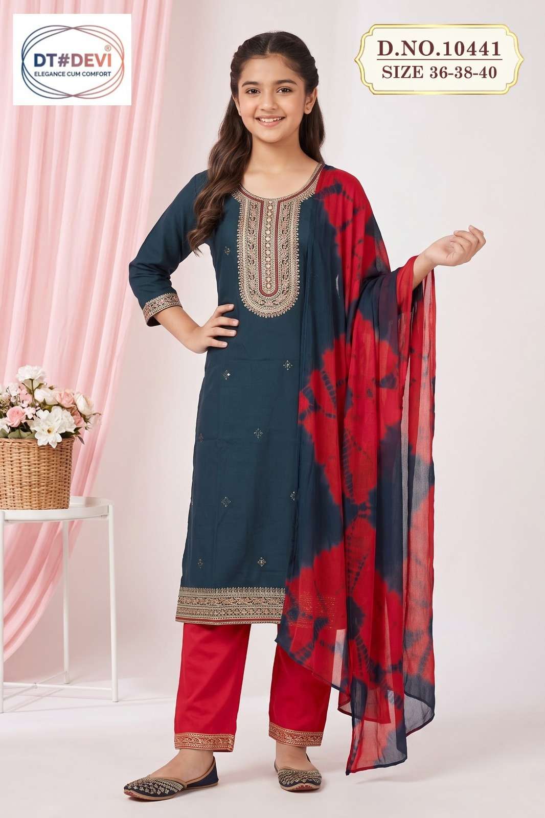 YALINEE 5 PANT SET 10441 RAYON 22KG BLUE RED SALWAR SUIT TEENAGER GIRL DAILY WEAR BUY YALINEE 5 PANT SET 10441 RAYON 22KG BLUE RED SALWAR SUIT TEENAGER GIRL DAILY WEAR BUY