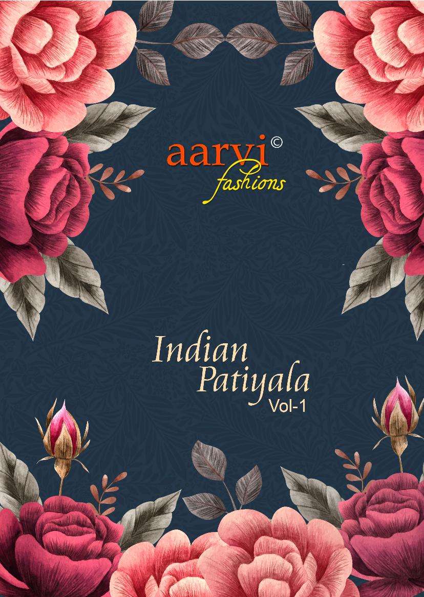 AARVI FASHION INDIAN PATIYALA VOL 1 COTTON READYMADE DRESS MATERIAL COLLECTION