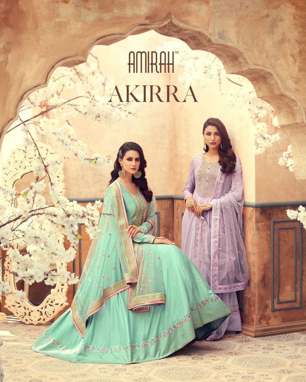 Amirah Akirra Dola Silk With Embroidery Work Salwar Kameez Collection