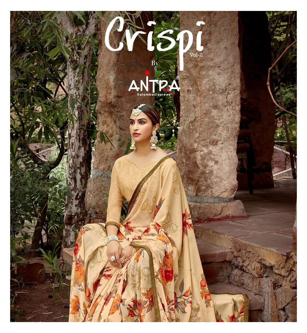 Antra Crispi Vol 2 Chiffon Silk Printed Sarees collection
