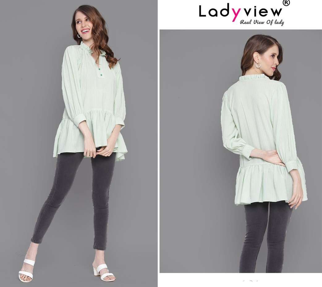 ladyview Tunic Vol 1 georgette Western Tops Collection