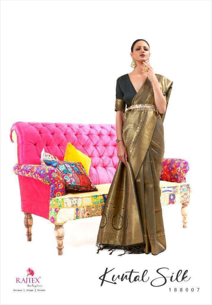 Rajtex Kuntal Silk Handloom Weaving Silk Sarees Collection 02