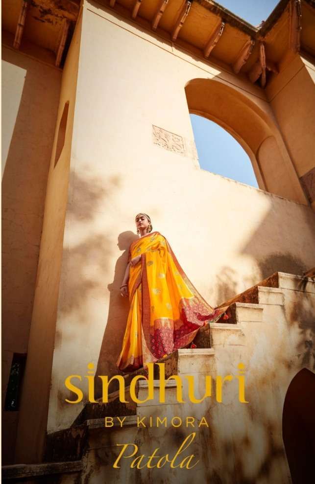 Kimora Sindhuri Patola Silk Designer Sarees Collection