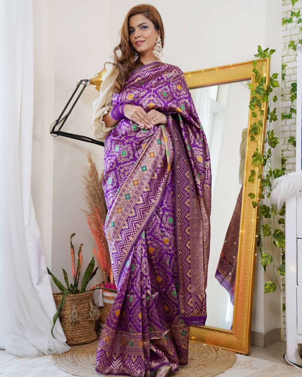 ART SILK WITH JAQURED WEAVING SAREE COLLECTION 18494