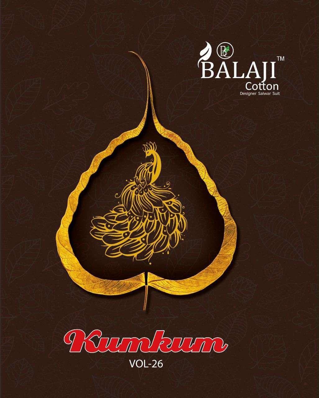 Balaji cotton kumkum vol 26 printed cotton dress material collection at Wholesale Rate 