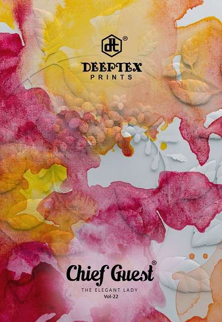 Deeptex Chif guest vol 22 cotton dress matrial collection
