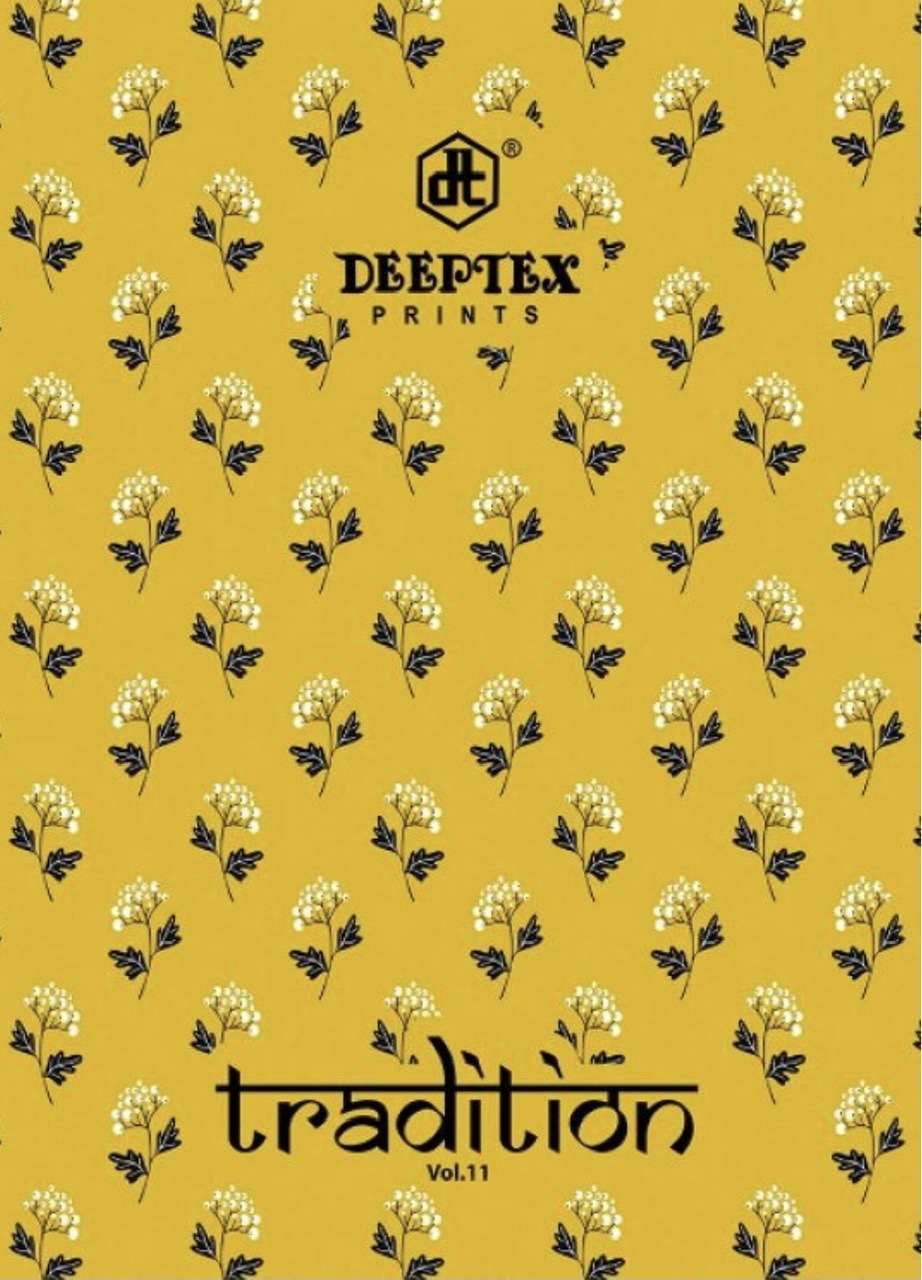 Deeptex prints tradition vol 11 printed cotton dress material at wholesale rate 
