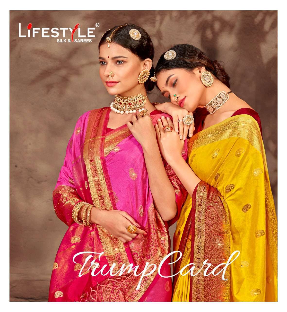 Lifestyle trump card traditional dola silk sarees at Wholesale rate 