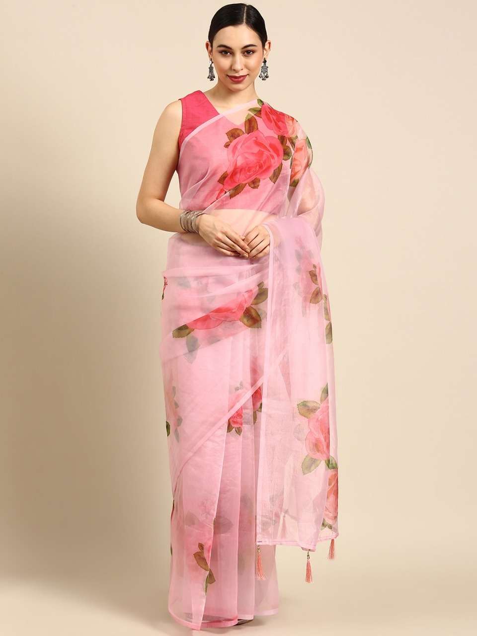 Mahotsav moh manthan nivaa Fancy with digital flower print saree collection