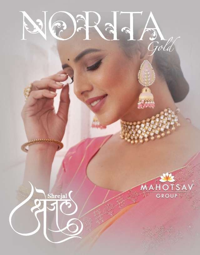 Mahotsav moh manthan shrejal 41600 series party wear designr saree collection