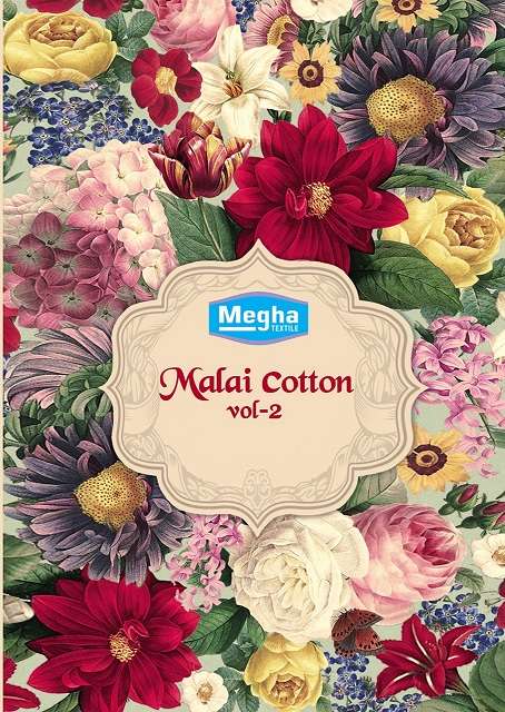 Megha malai cotton vol 2 cotton with printed salwar kameez collection