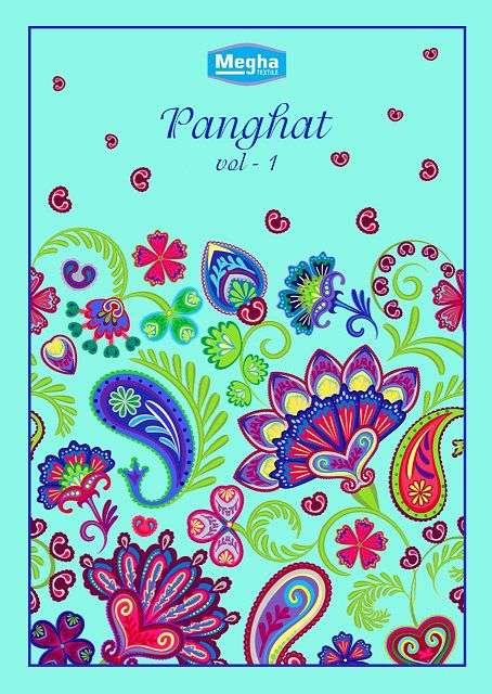 Megha Panghat vol 1 cotton with print dress material collection