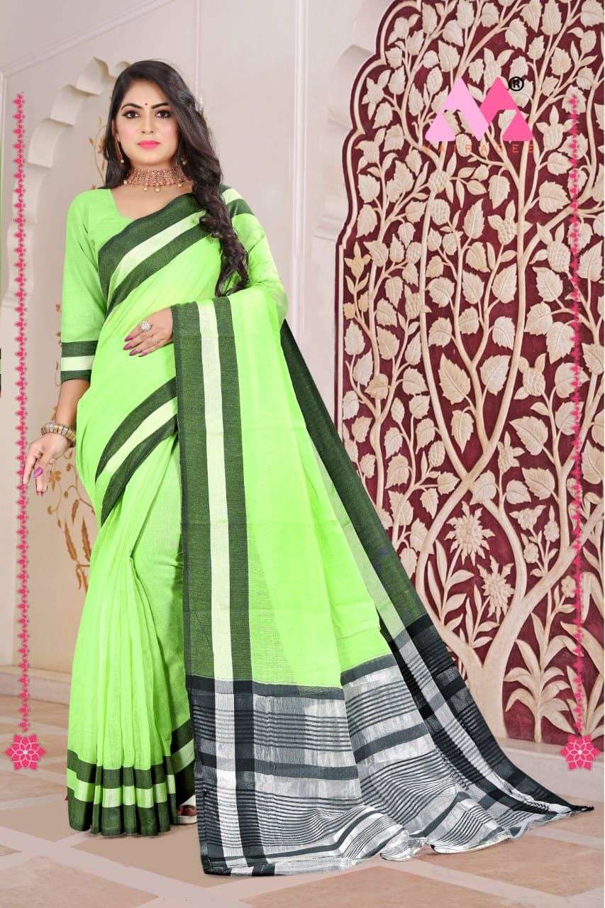 Raxita cotton with regular wear saree collection