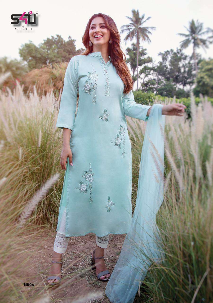 S4u 280 Noor hit Designer kurti collection