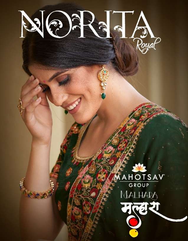 Mahotsav moh manthan malhara 41700 series Designer wedding wear saree collection