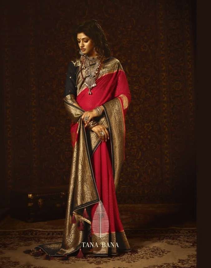 Tana Bana 339Series Colours Traditional Silk saree collection