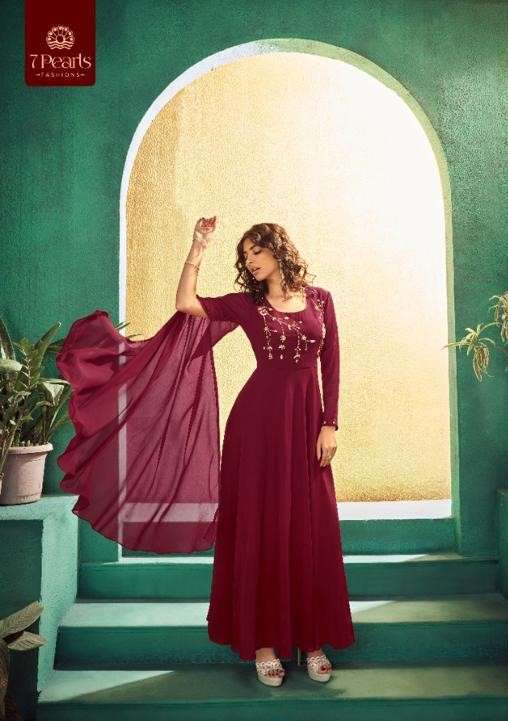 FARIDA Fancy Colorful Stylish Party Wear & Occasional Wear Dresses At Wholesale  Price