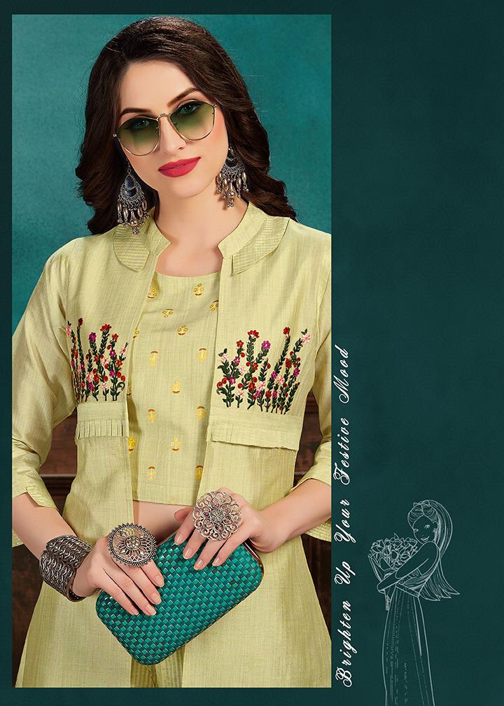 Dehliz Trendz Selfie Vol 3 Linen Silk Embroidery And Thread Work ...