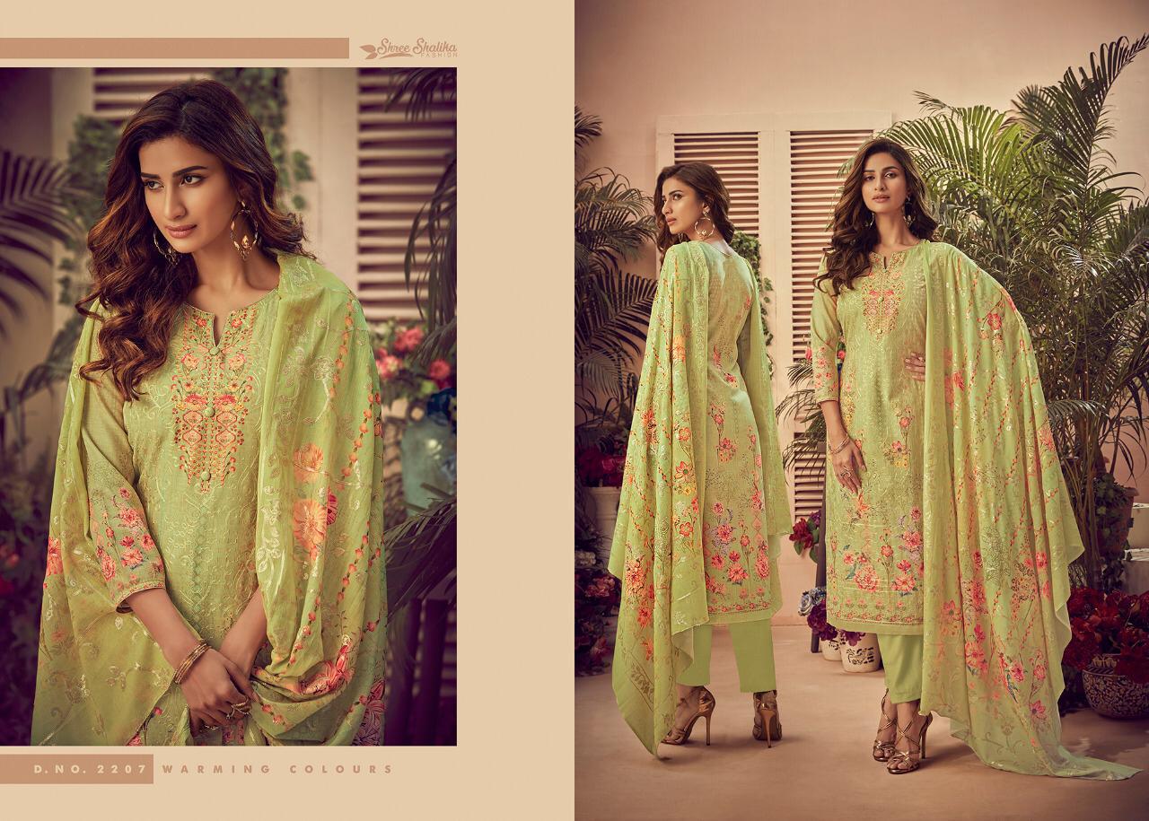 Shree Fashion Shalika Vol 60 Cotton Satin Digital Printed With Aari ...