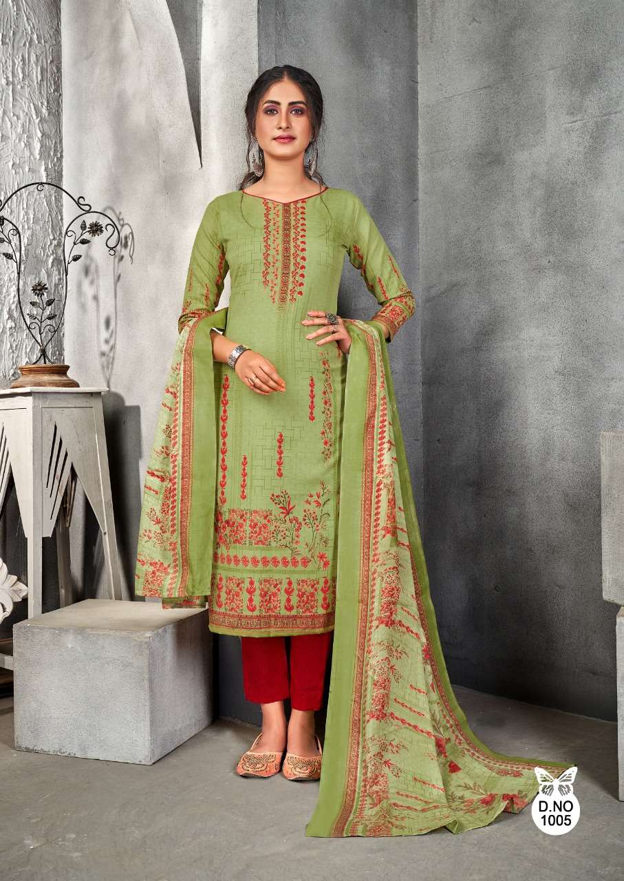 SKT Suits Rozy Vol 2 Cotton printed Regular wear Dress Material Collection